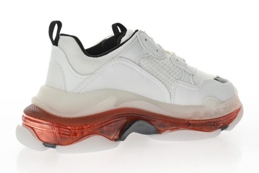 Balenciaga Triple S Transparent air cushion wine red light grey black