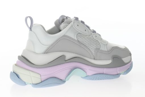 Balenciaga Triple S White fog light purple light blue