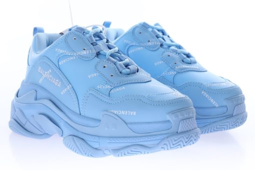 Balenciaga Triple S Light blue white