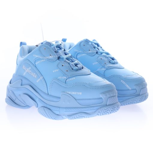 Balenciaga Triple S Light blue white