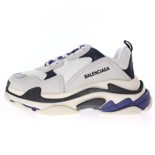 Balenciaga Triple S Light grey deep purple