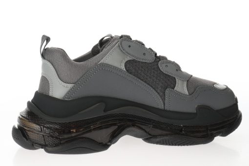 Balenciaga Triple S Air cushion dark gray light gray black