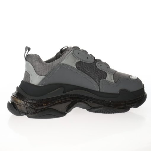 Balenciaga Triple S Air cushion dark gray light gray black