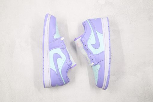 NIKE Air jordan 1 low Purple Aqua Blue