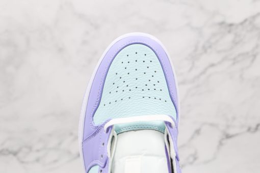 NIKE Air jordan 1 low Purple Aqua Blue