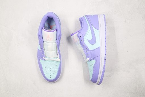 NIKE Air jordan 1 low Purple Aqua Blue