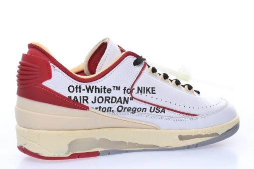 OFF WHITE Air Jordan 2 Red