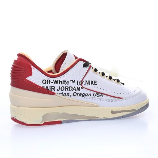 OFF WHITE Air Jordan 2 Red