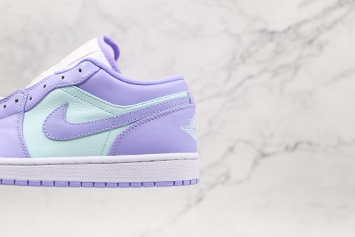 NIKE Air jordan 1 low Purple Aqua Blue