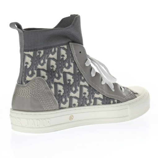 Dior Techincal Knit Oblique High-Top Brown - Image 3