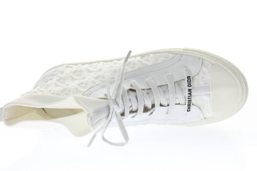 Dior Techincal Knit Oblique High-Top White