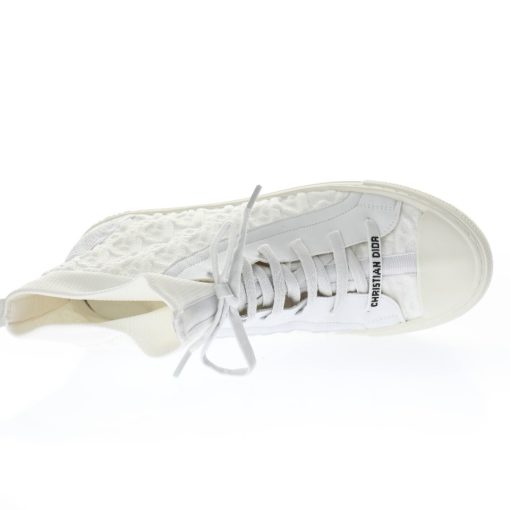 Dior Techincal Knit Oblique High-Top White