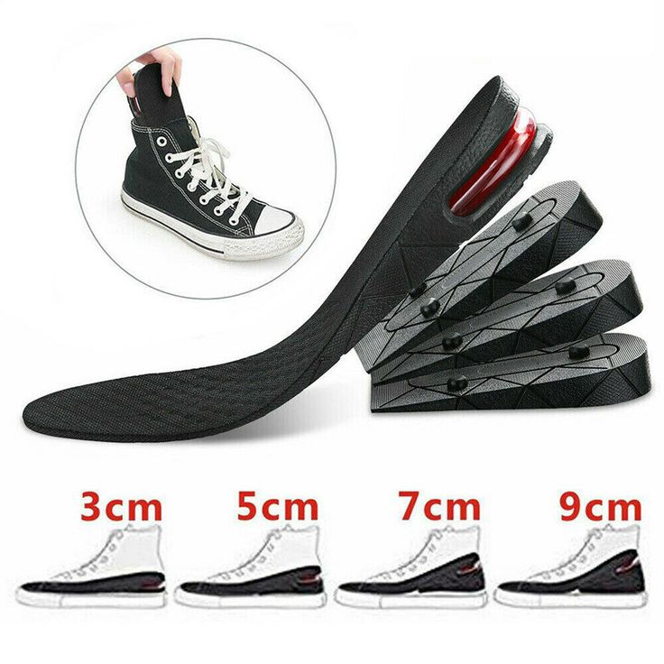 Shoe height increase insole 3cm - 9cm