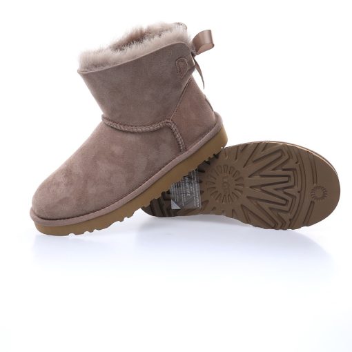 UGG W Mini Bailey Bow II "Reindeer grey bow 2.0 "