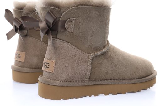 UGG W Mini Bailey Bow II "Chestnut brown bow 2.0"