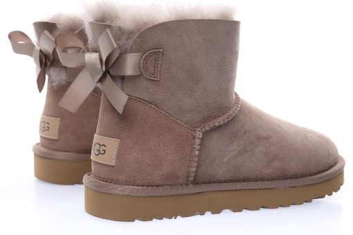 UGG W Mini Bailey Bow II "Reindeer grey bow 2.0 "