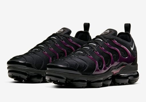 NIKE Air Vapormax Tn Plus Black wine red