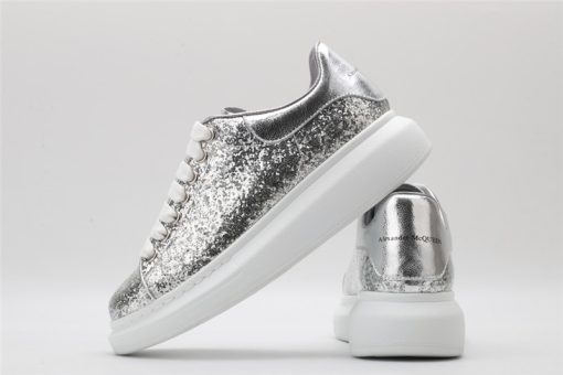 Alexander McQueen Metallic White