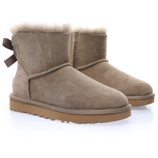 UGG W Mini Bailey Bow II "Chestnut brown bow 2.0"