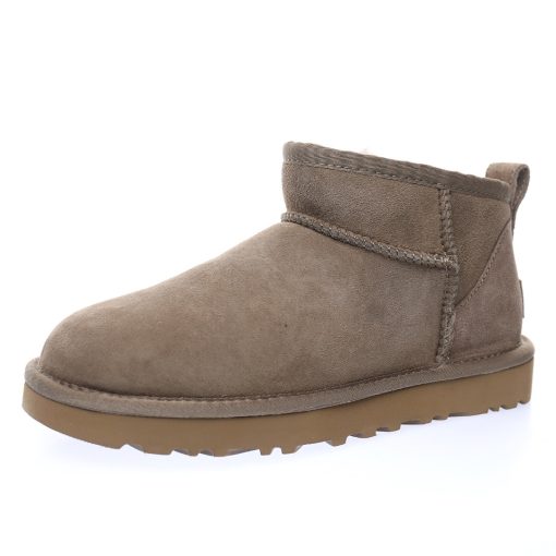 UGG W Classic Ultra Mini "Chestnut Brown Plush"