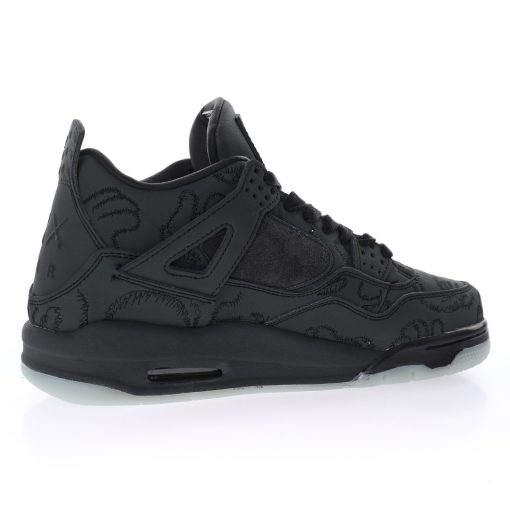 Kaws x Air Jordan 4 Retro"Black" - Image 5