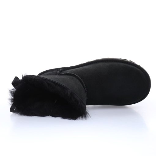 UGG W Mini Bailey Bow II "Pure black bow 2.0" - Image 6