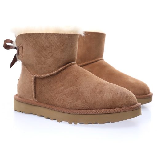 UGG W Mini Bailey Bow II "Coke Brown bow 2.0"