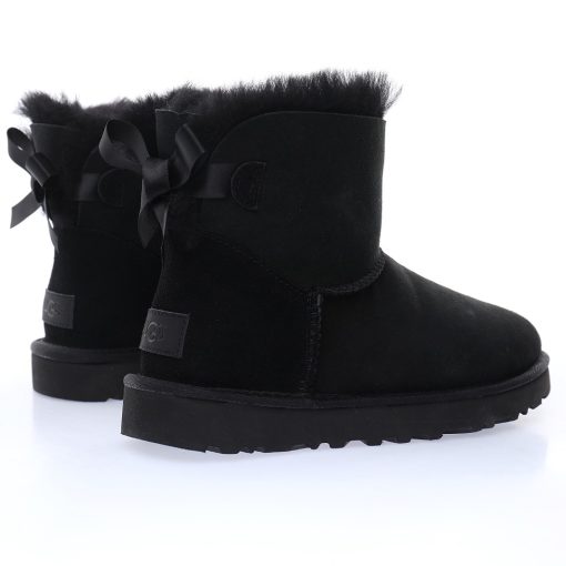 UGG W Mini Bailey Bow II "Pure black bow 2.0" - Image 5