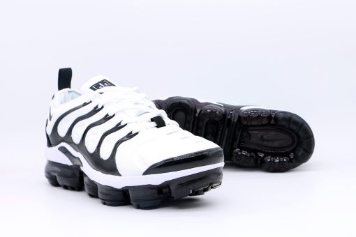 NIKE Air Vapormax Tn Plus White Face and Black Background