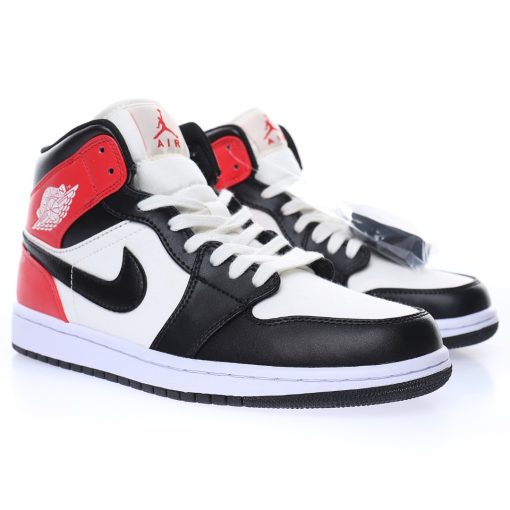 Nike Air Jordan 1 Mid "Newsprint" - Image 4