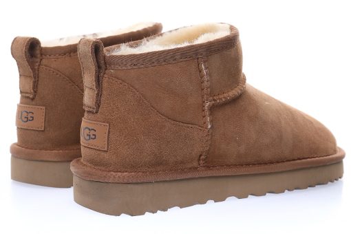 UGG W Classic Ultra Mini "Coke Dark Brown Plush"