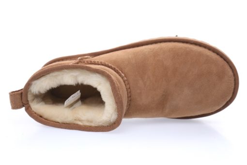 UGG W Classic Ultra Mini "Coke Dark Brown Plush"