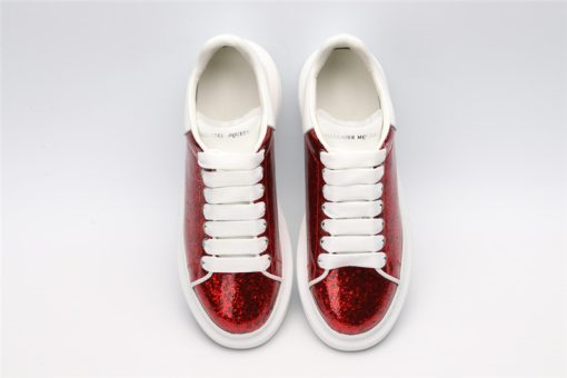 Alexander McQueen Metallic Red