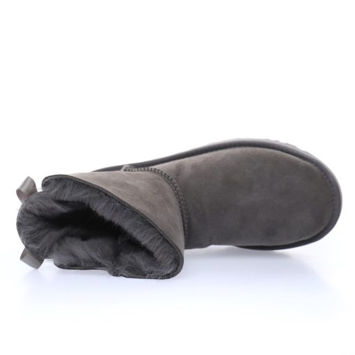 UGG W Mini Bailey Bow II "Dark grey bow 2.0 " - Image 6