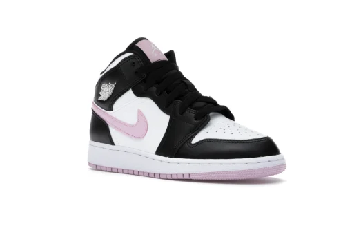 Air Jordan 1 Mid White Light Arctic Pink