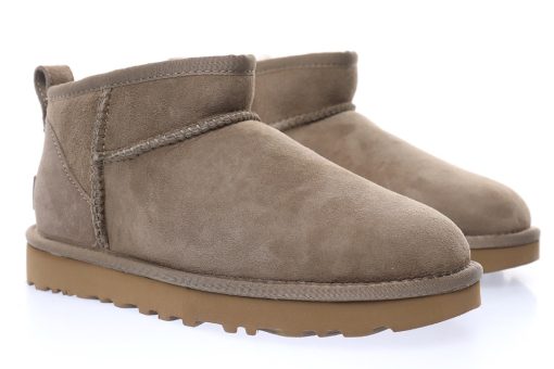 UGG W Classic Ultra Mini "Chestnut Brown Plush"