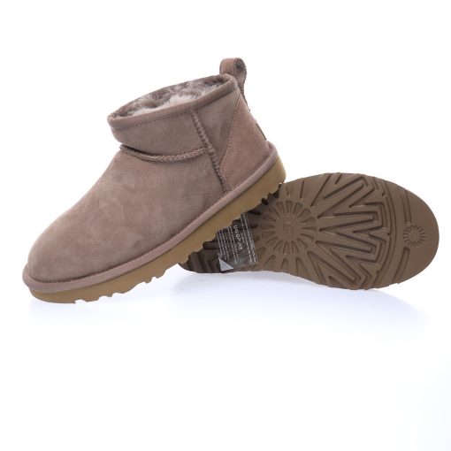 UGG W Classic Ultra Mini "Reindeer grey Plush"