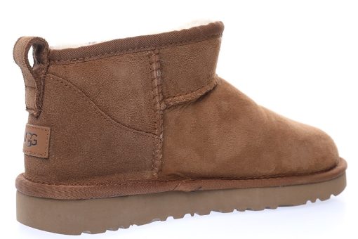 UGG W Classic Ultra Mini "Coke Dark Brown Plush"