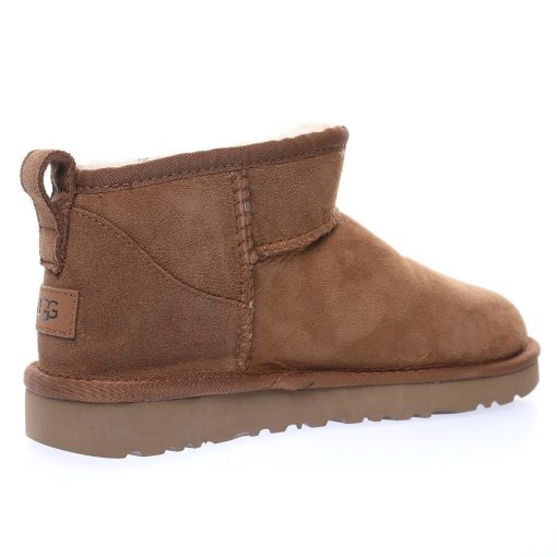 UGG W Classic Ultra Mini "Coke Dark Brown Plush"