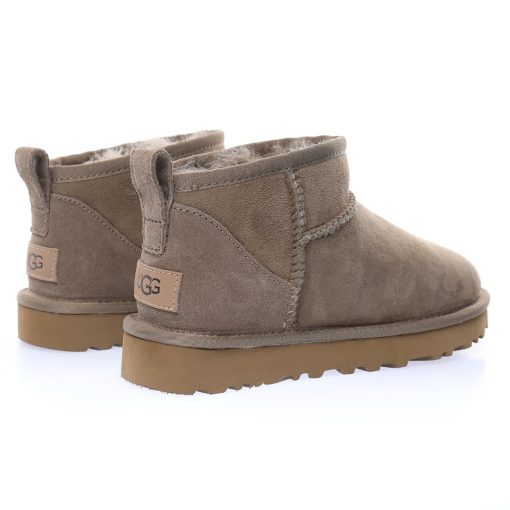 UGG W Classic Ultra Mini "Chestnut Brown Plush"