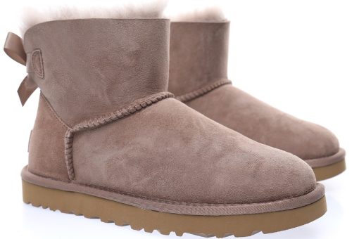 UGG W Mini Bailey Bow II "Reindeer grey bow 2.0 "