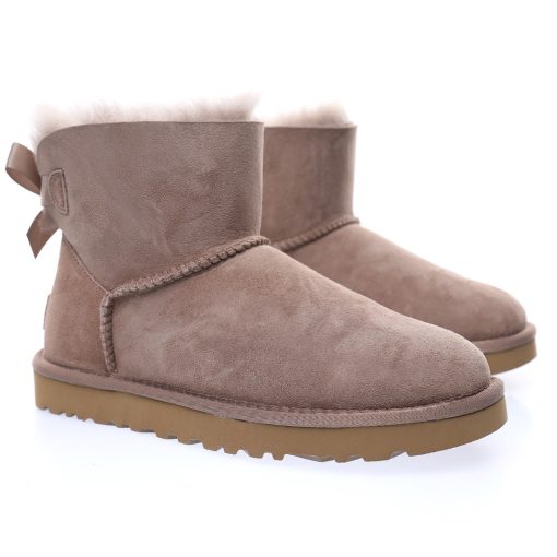 UGG W Mini Bailey Bow II "Reindeer grey bow 2.0 "