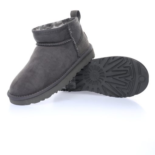 UGG W Classic Ultra Mini "Dark grey Plush"