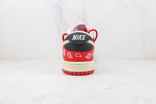 NIKE SB Dunk Low Co branded red and white deconstruction - Image 5