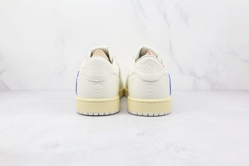 NIKE Air Jordan 1 Low Barb white blue - Image 5