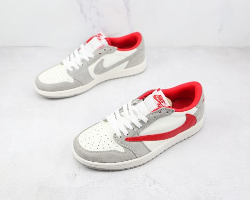 NIKE Air Jordan 1 Low Barb grayish red