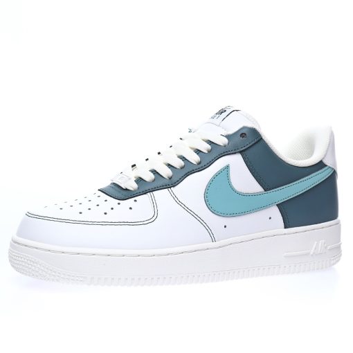 Nike Air Force 1' 07 Low GS"White/Light Blue"