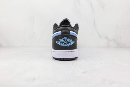 NIKE AJ1 Air Jordan 1 low Black and white blue