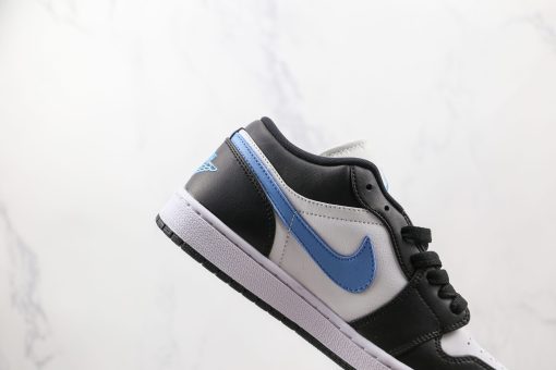 NIKE AJ1 Air Jordan 1 low Black and white blue