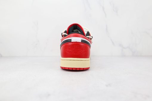 NIKE AJ1 Air Jordan 1 low Ow co branded white red